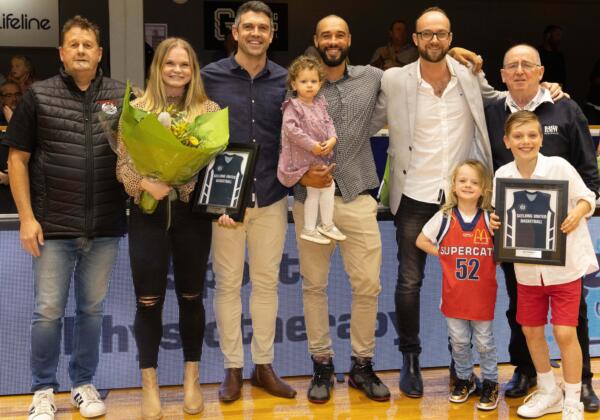 2023 - Gub - Life Member Induction - Paul Bugg, Alex Duck, Nathan Herbert, Nick Owusu, Jamie Medved & Keith Roderick (marcel Berens)