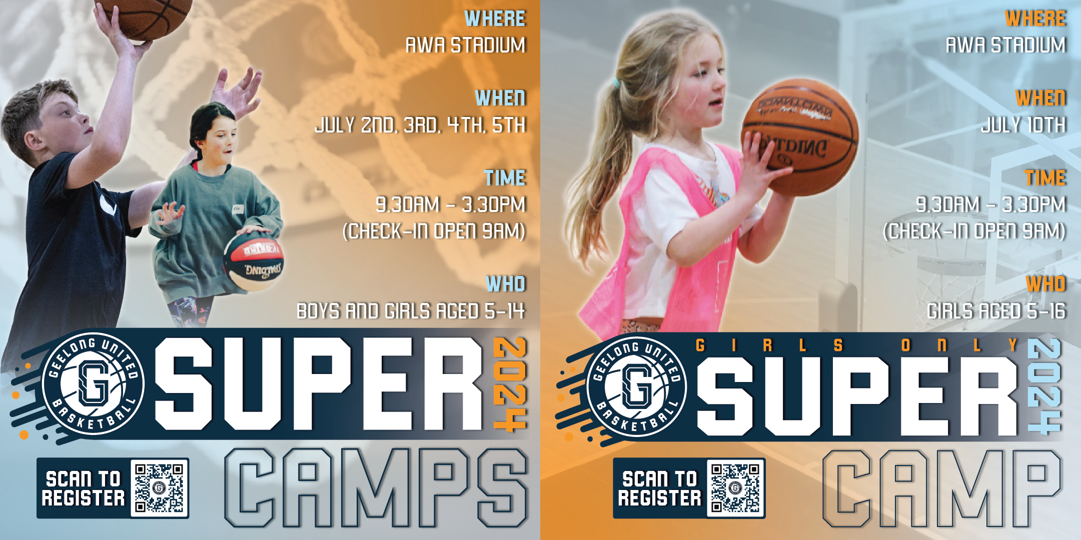 Geelong United Basketball Super Camps