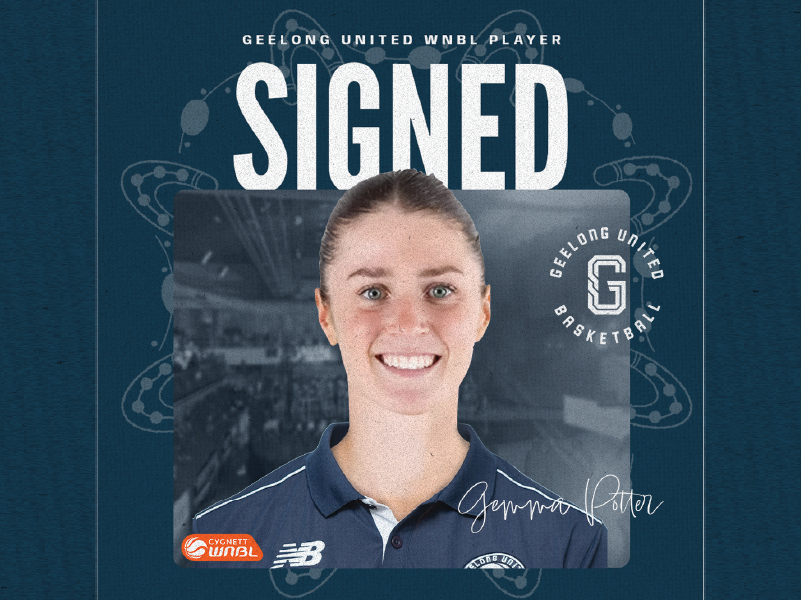 Gemma Potter WNBL Geelong United Basketball