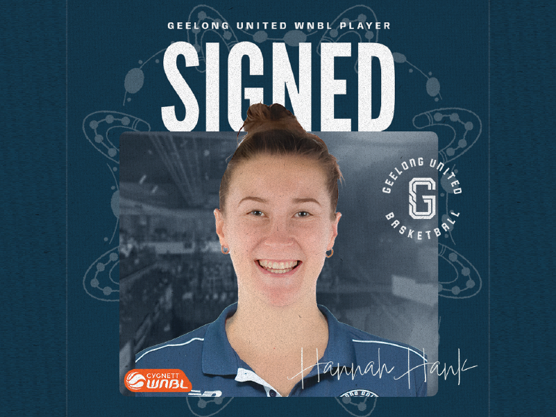 Hannah Hank WNBL Geelong United Basketball