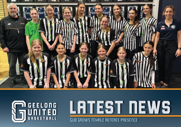 Geelong United Basketball Female Referees