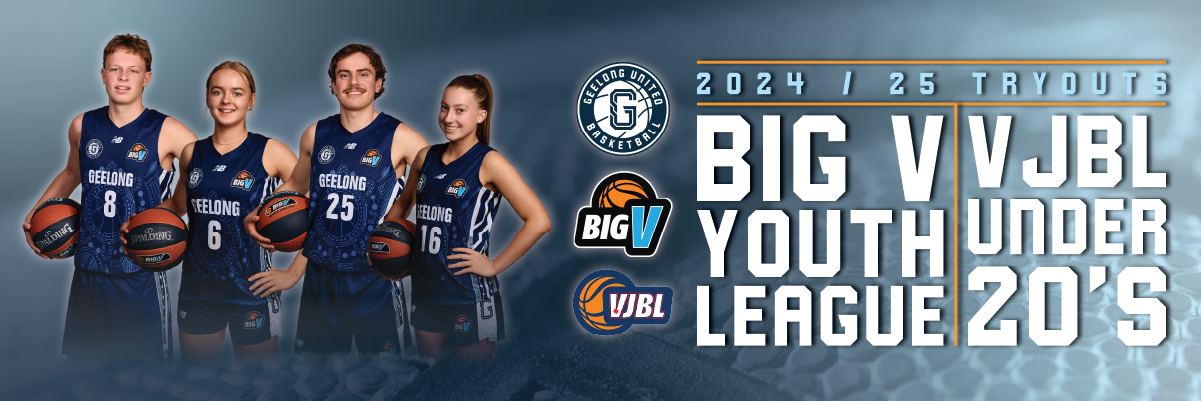 Big V Youth League VJBL Under 20's Try Outs Geelong United Basketball