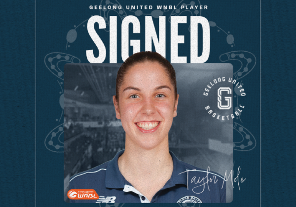 Taylor Mole WNBL Geelong United Basketball