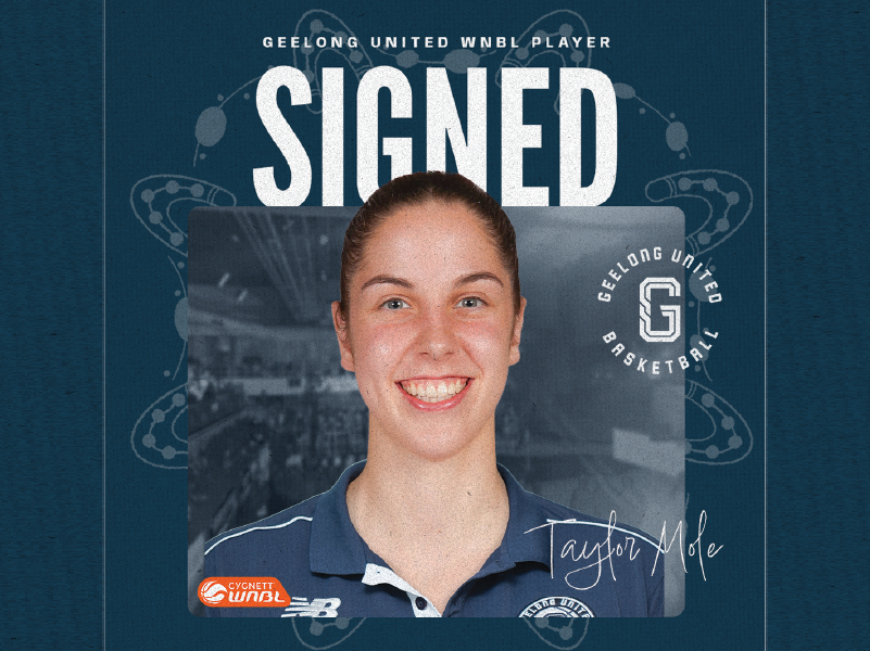 Taylor Mole WNBL Geelong United Basketball