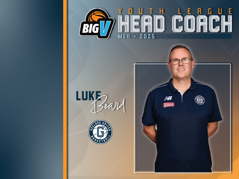 Luke Beard Geelong United Basketball Big V Youth League Head Coach