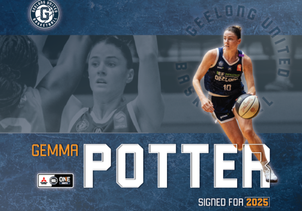 Gemma Potter NBL1 South Geelong United Basketball