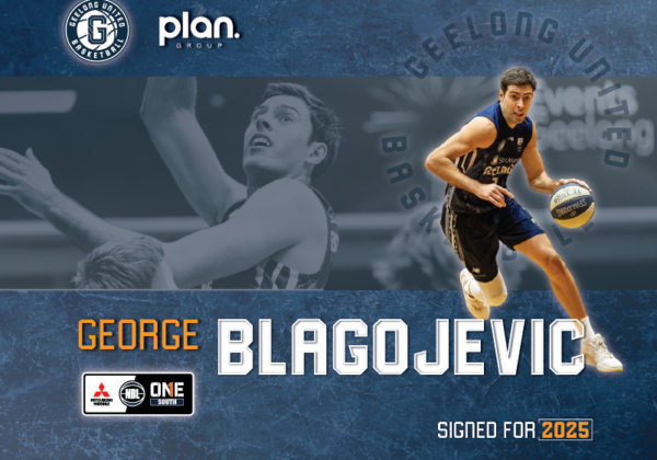 George Blagojevic NBL1 South Geelong United Basketball