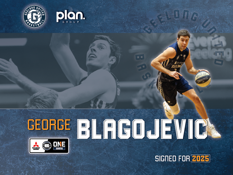 George Blagojevic NBL1 South Geelong United Basketball